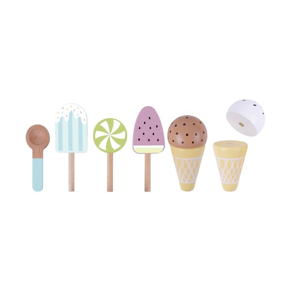 Tooky Toy IJsjes Speelset - Hout