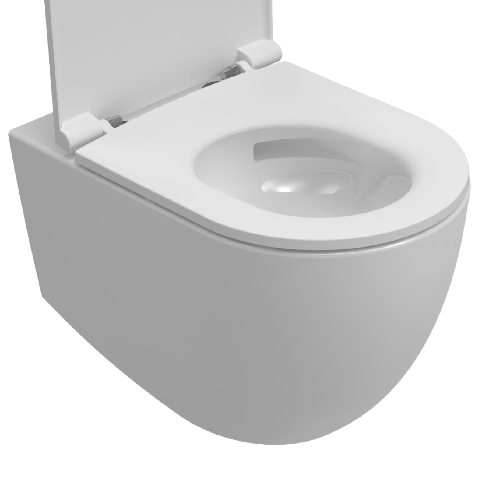 Isvea Infinity toiletpot met tornado flush met softclose zitting wit glans