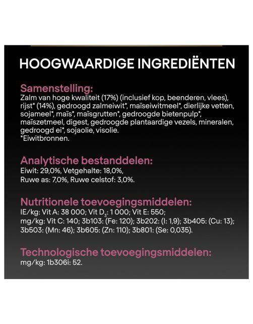 Pro Plan Dog Adult Medium Breed Sensitive Zalm - Hondenvoer