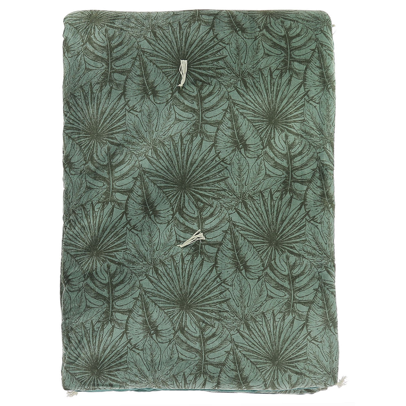 En Fil d'Indienne Plaid Goa celadon - 140x220 cm