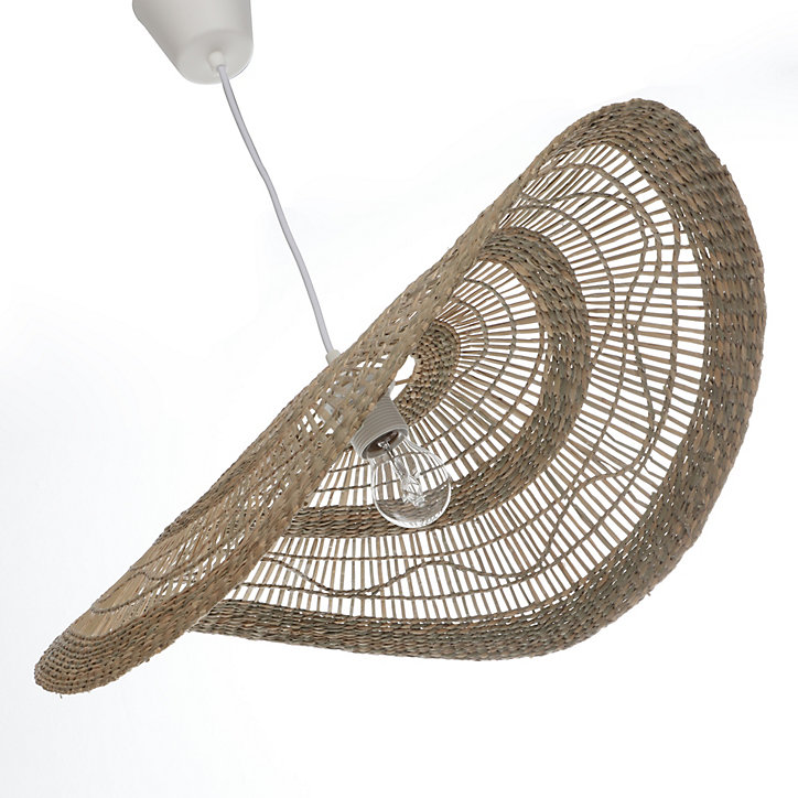 Suspension Costa IP20 Ø58 x H.20 cm Lussiol jacinthe d'eau naturel