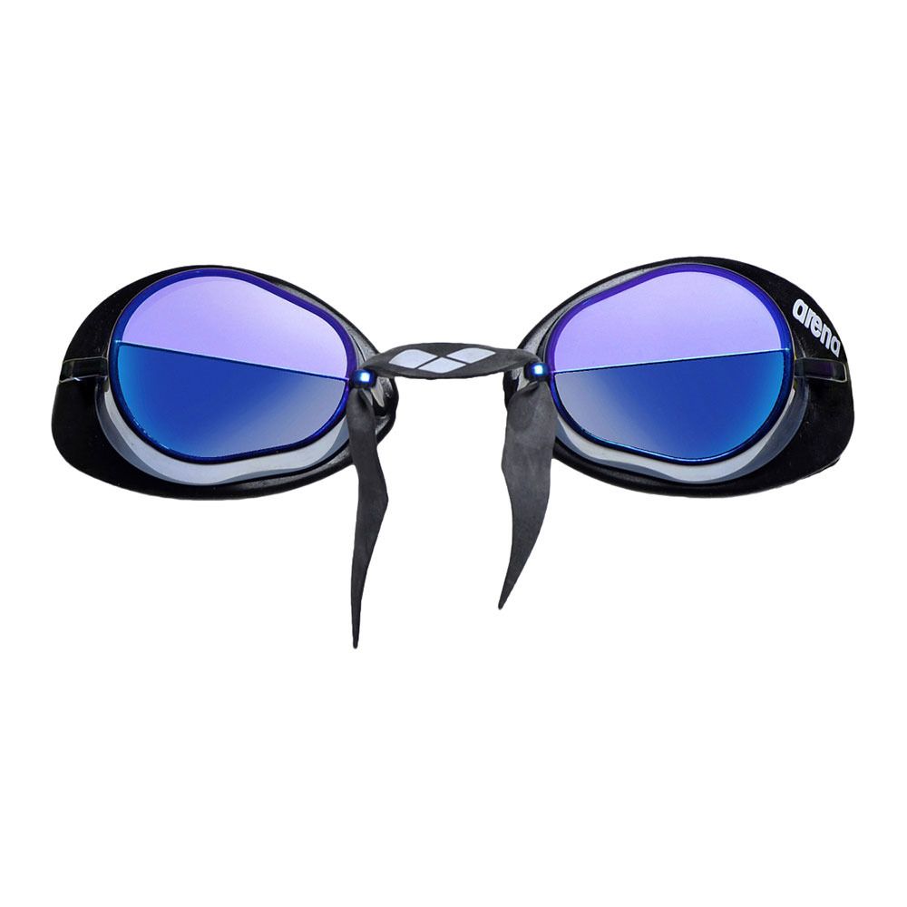 Arena SWEDIX MIRROR - Lunettes natation smoke/blue/black