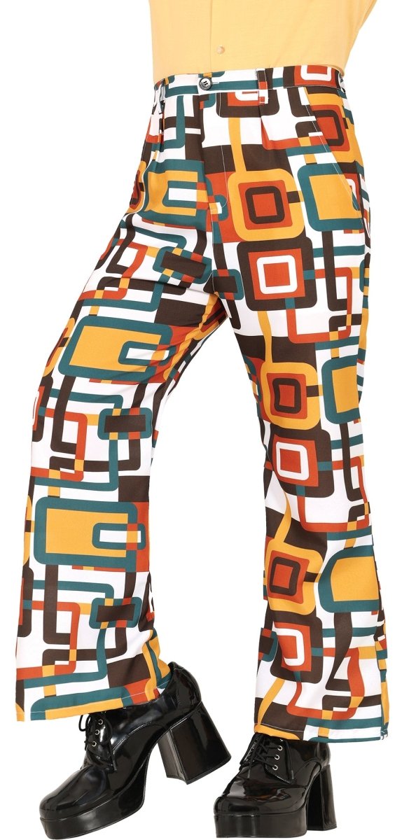 Disco 70S Broek Dames Vierkant