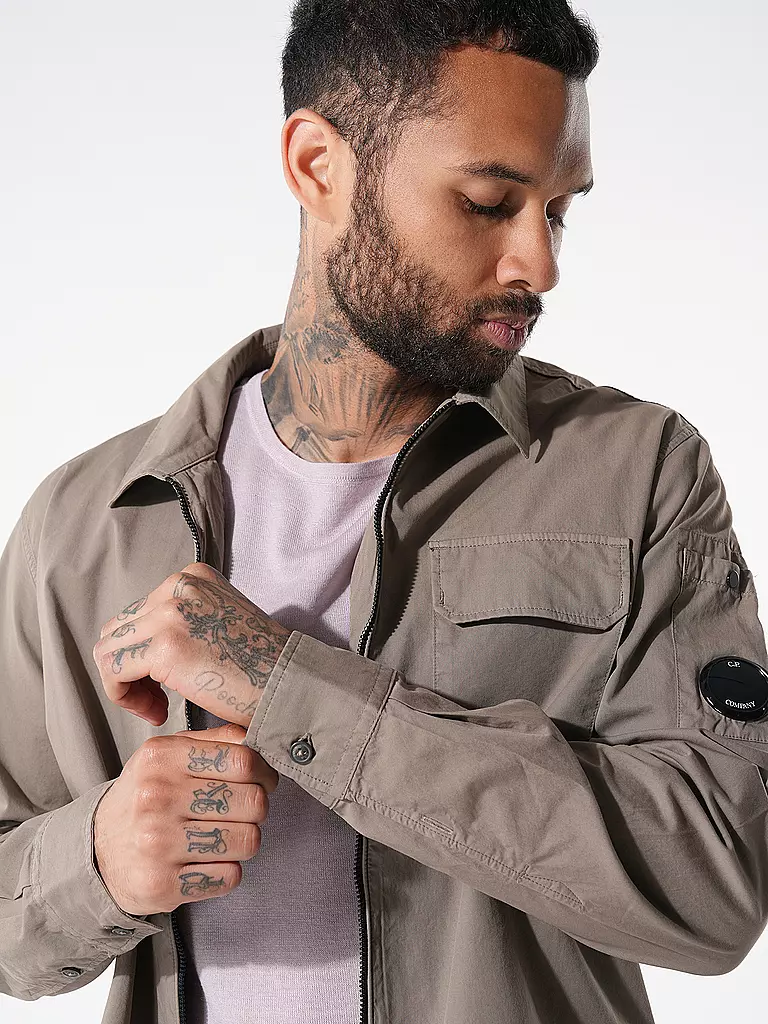 CP COMPANY Overshirt  olive