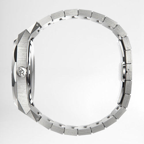 Montre Frosted Star Dust 45mm Azure Dream Silver