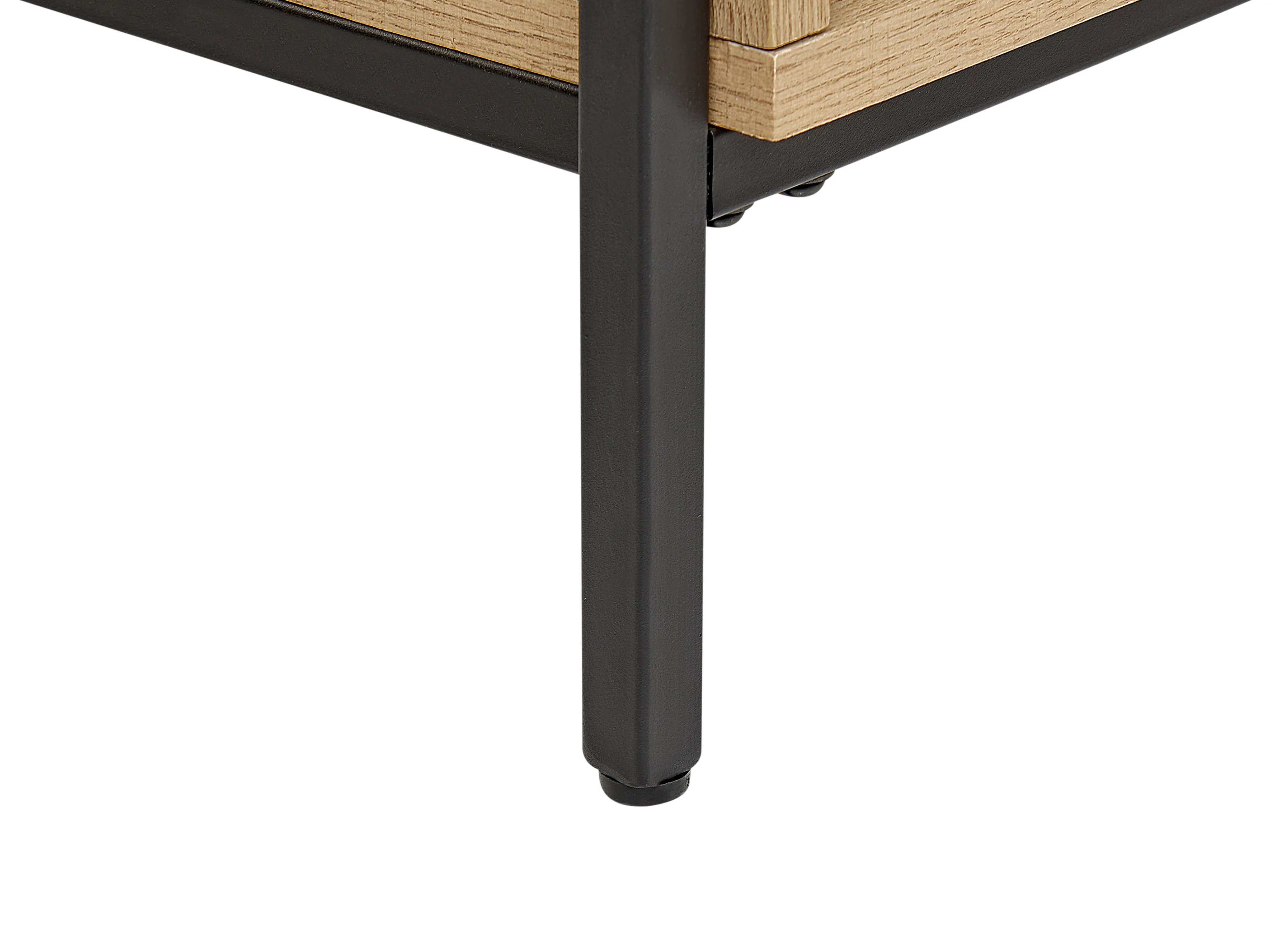 Kast MOINES Bruin/zwart