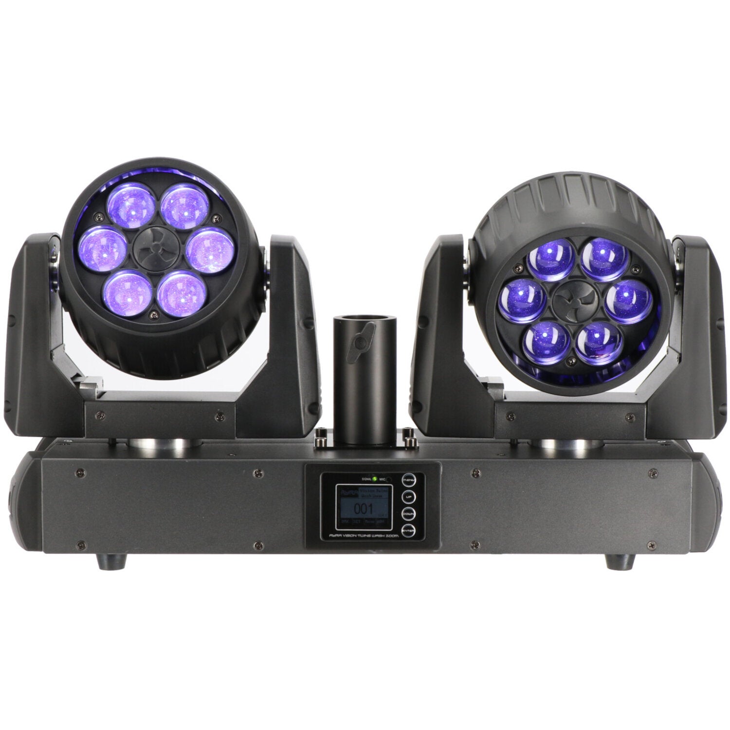 Ayra Vision Twins Wash Zoom LED movinghead set inclusief flightcase