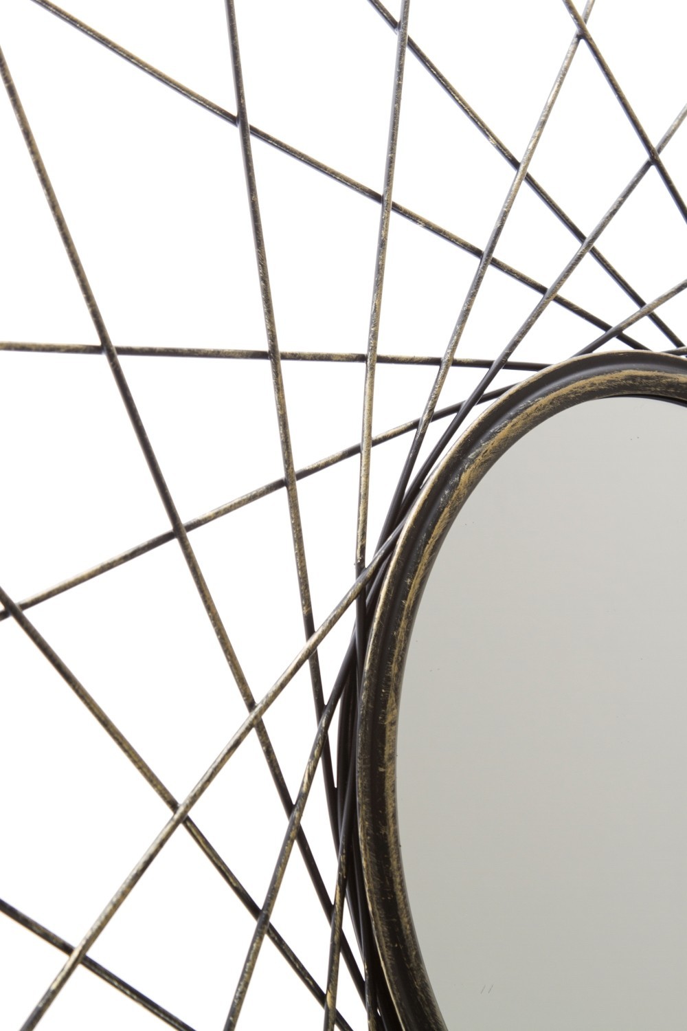 Spiegel EQULIPS - gold vintage - 60 cm