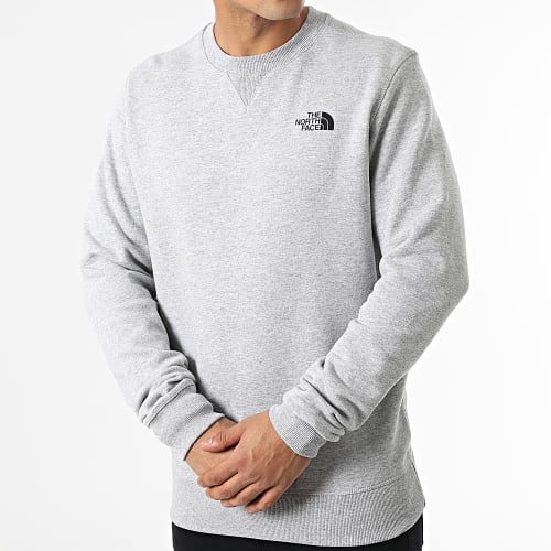Sweat Crewneck Simple Dome A7X1I Gris Chiné