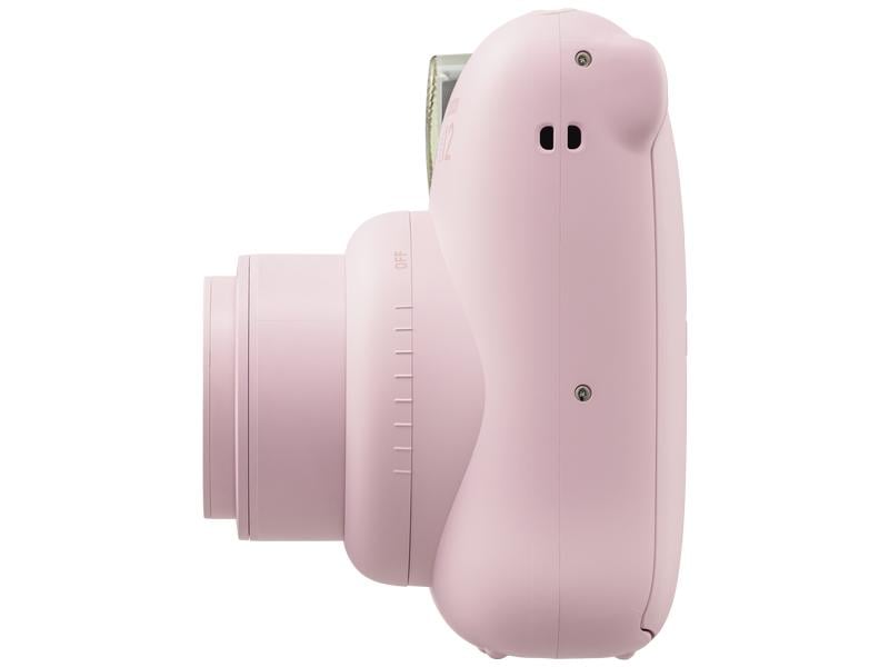 Fujifilm Fotokamera Instax Mini 12 Pink Sofortbildkamera mit Blitz und Selfie-Modus