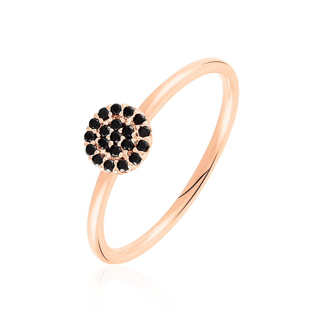 Bague Fares Argent Rose Spinelle