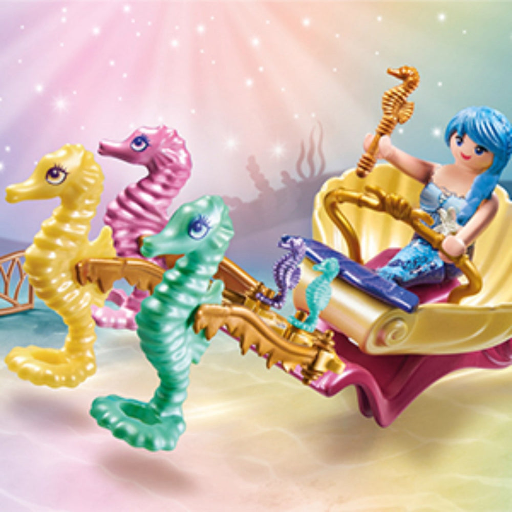 Køb Playmobil® Mermaid Seahorse Carriage