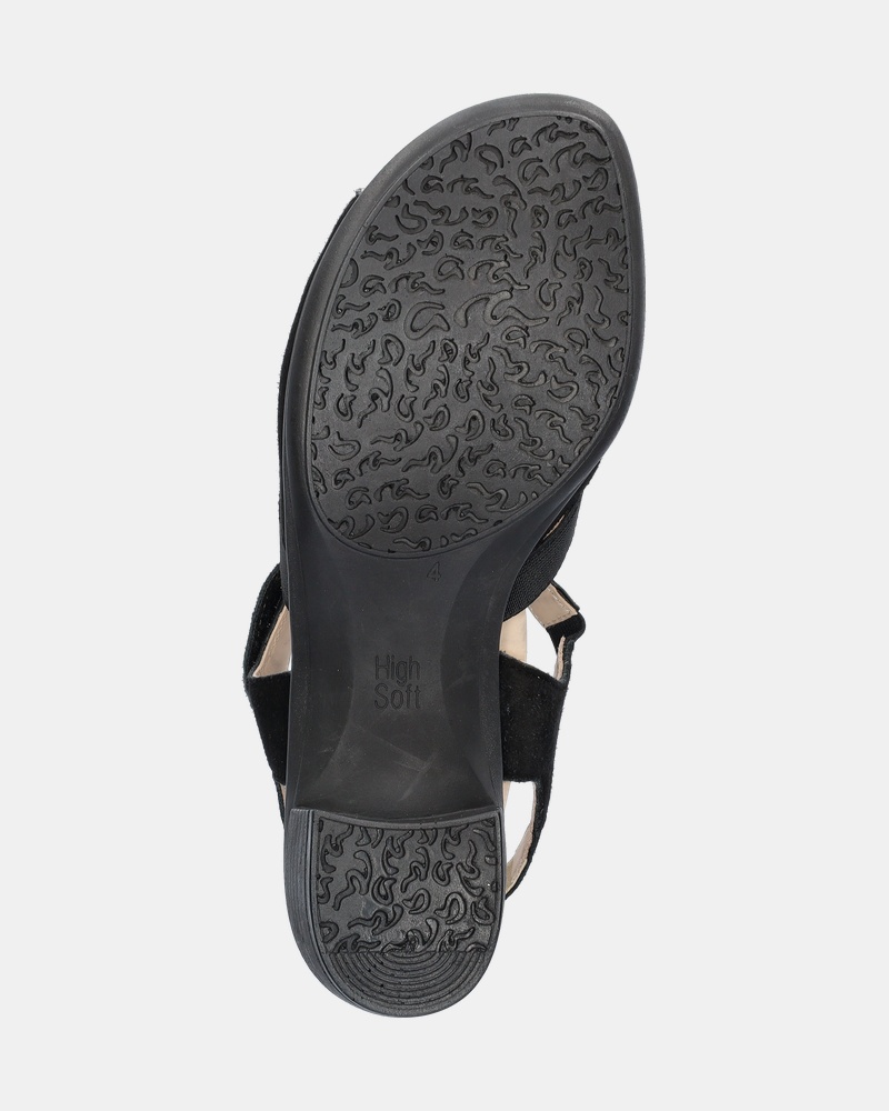 Ara Lugano Sandalen  - zwart
