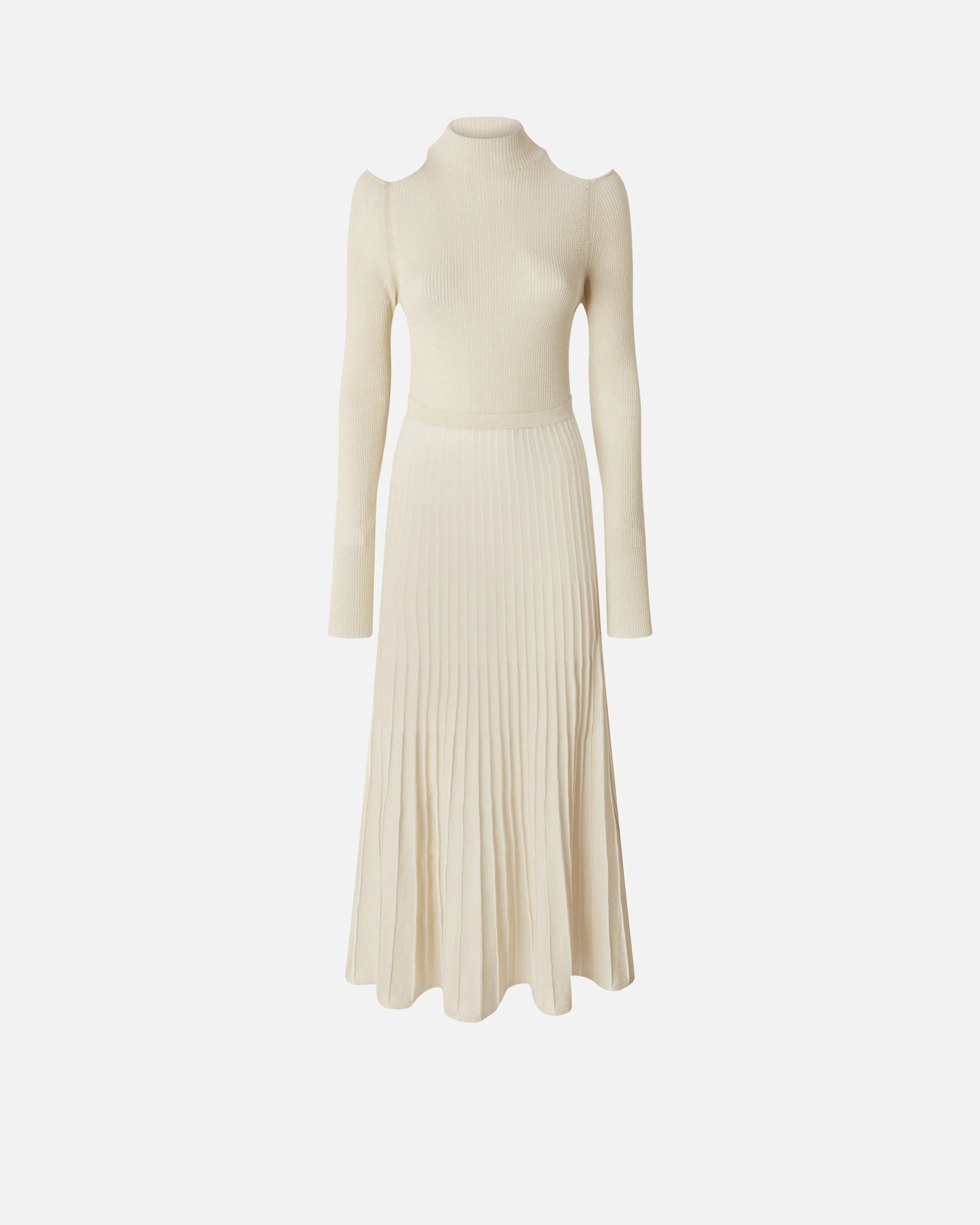 Robe à épaules dénudées | Blanc