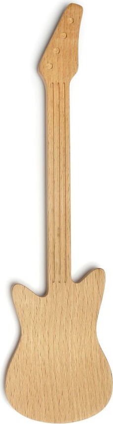 Guitar Paletkniv I Træ - Non-Stick - Kikkerland