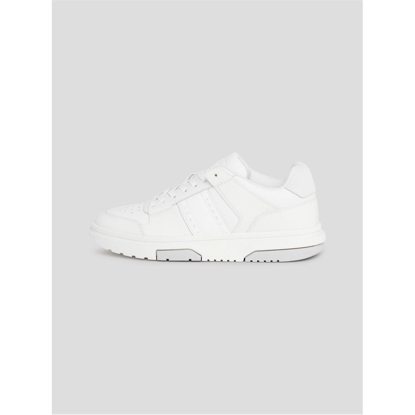 Tommy Jeans Leather Skate Trainers