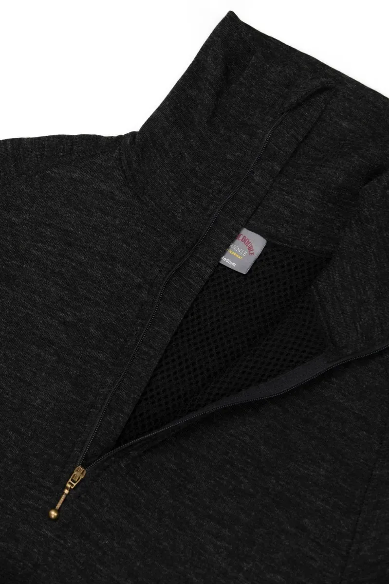 Brynje Arctic Zip-Polo 3/4 Neck W/Inlay Black