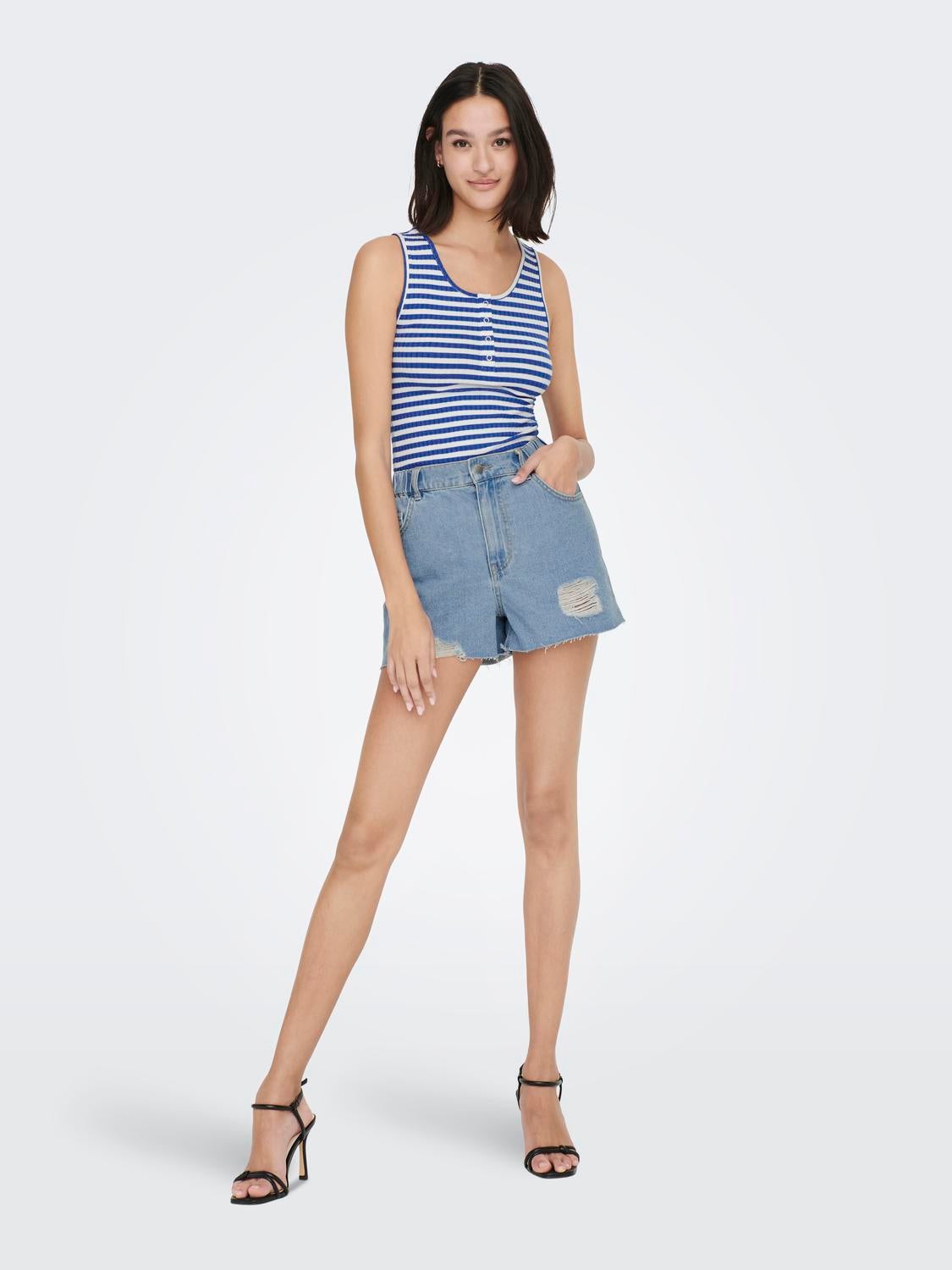JDYFRANSISKA Tanktop Cloud Dancer