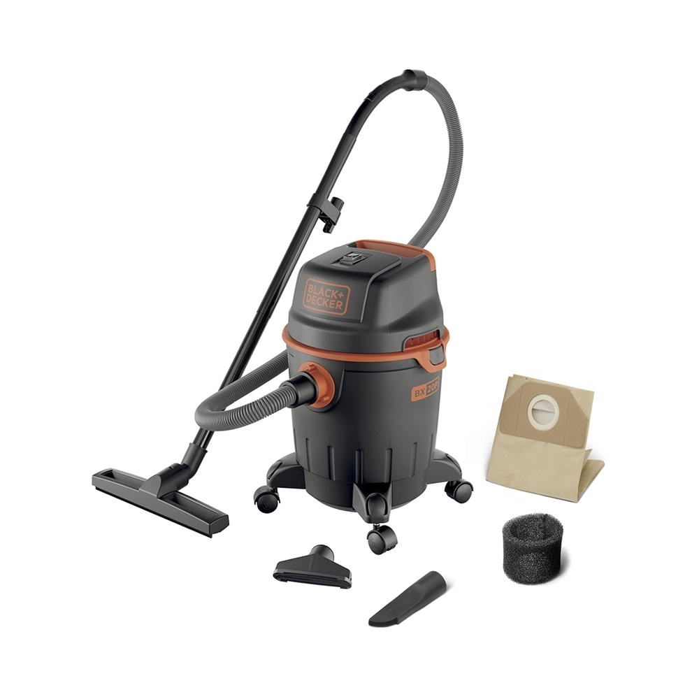 BLACK + DECKER BXVC20PE Nass- und Trockensauger 20 Liter