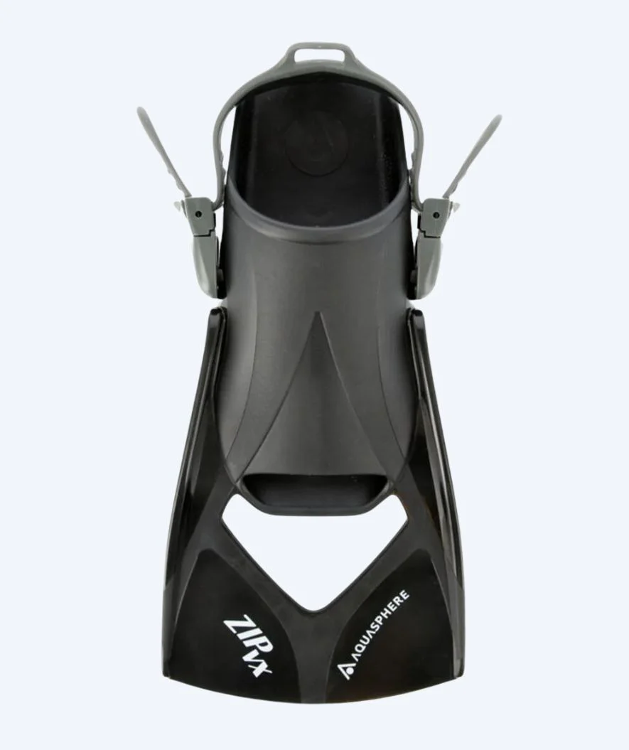 Aquasphere svømmefødder - Zip VX - Sort/grå