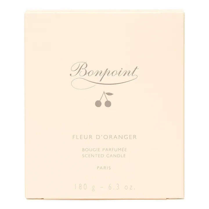 Bonpoint Bougie Parfumée Fleur d'Oranger - 180 g | Orange