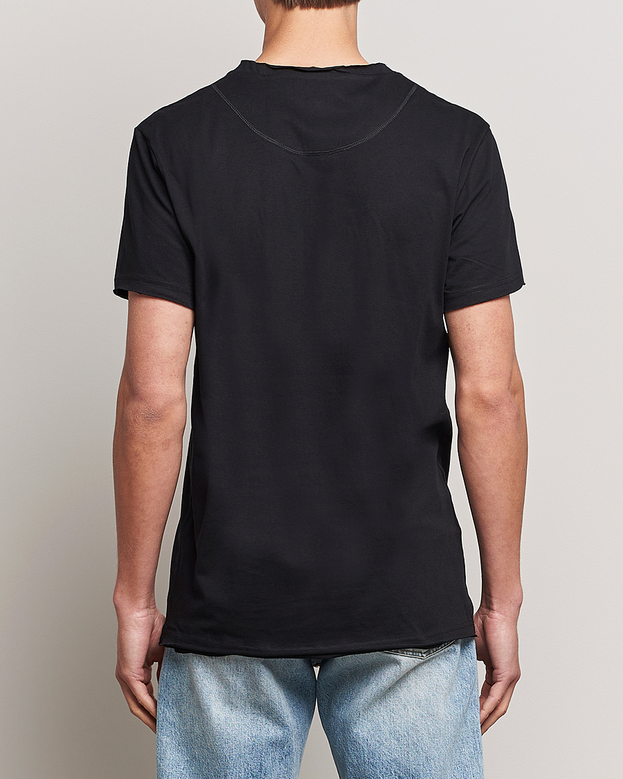 Bread & Boxers 3-pack Crew Neck Relaxed Black