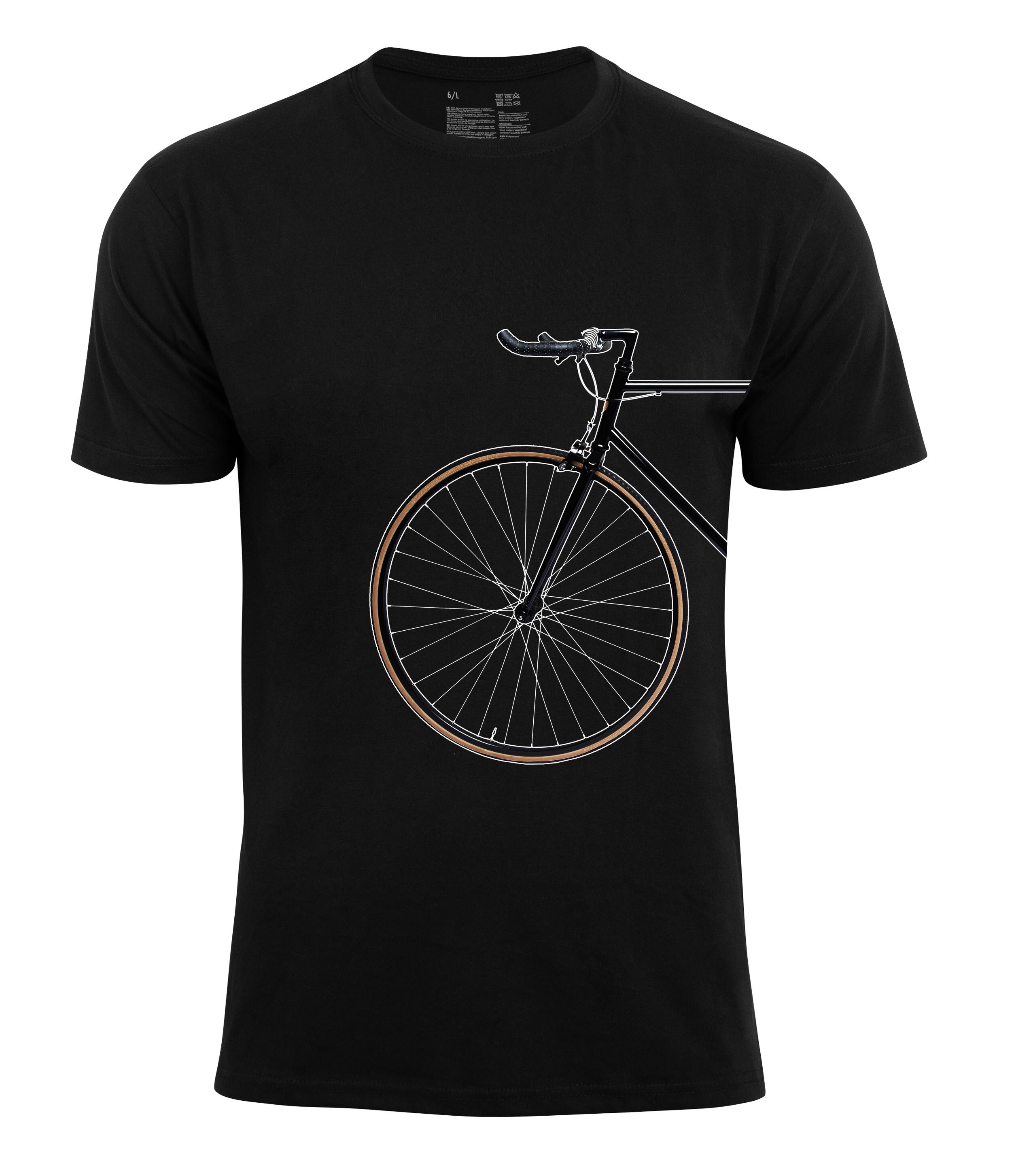 Cotton Prime® T-Shirt Bike Lover - Vorderrad
