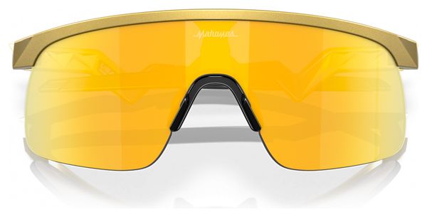 Lunettes Enfant Oakley Resistor Patrick Mahomes II Gold Prizm 24K / Ref : OJ9010-0823