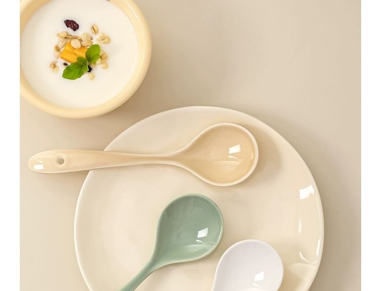 Kawa Simaya - Eenvoudige keramische lepel / set