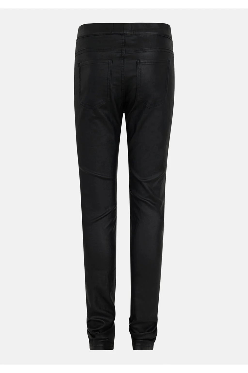 Shoeby coated high waisted tregging zwart