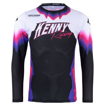 Maillot cross Kenny FORCE SPRING SUMMER 2024 - Noir / Blanc