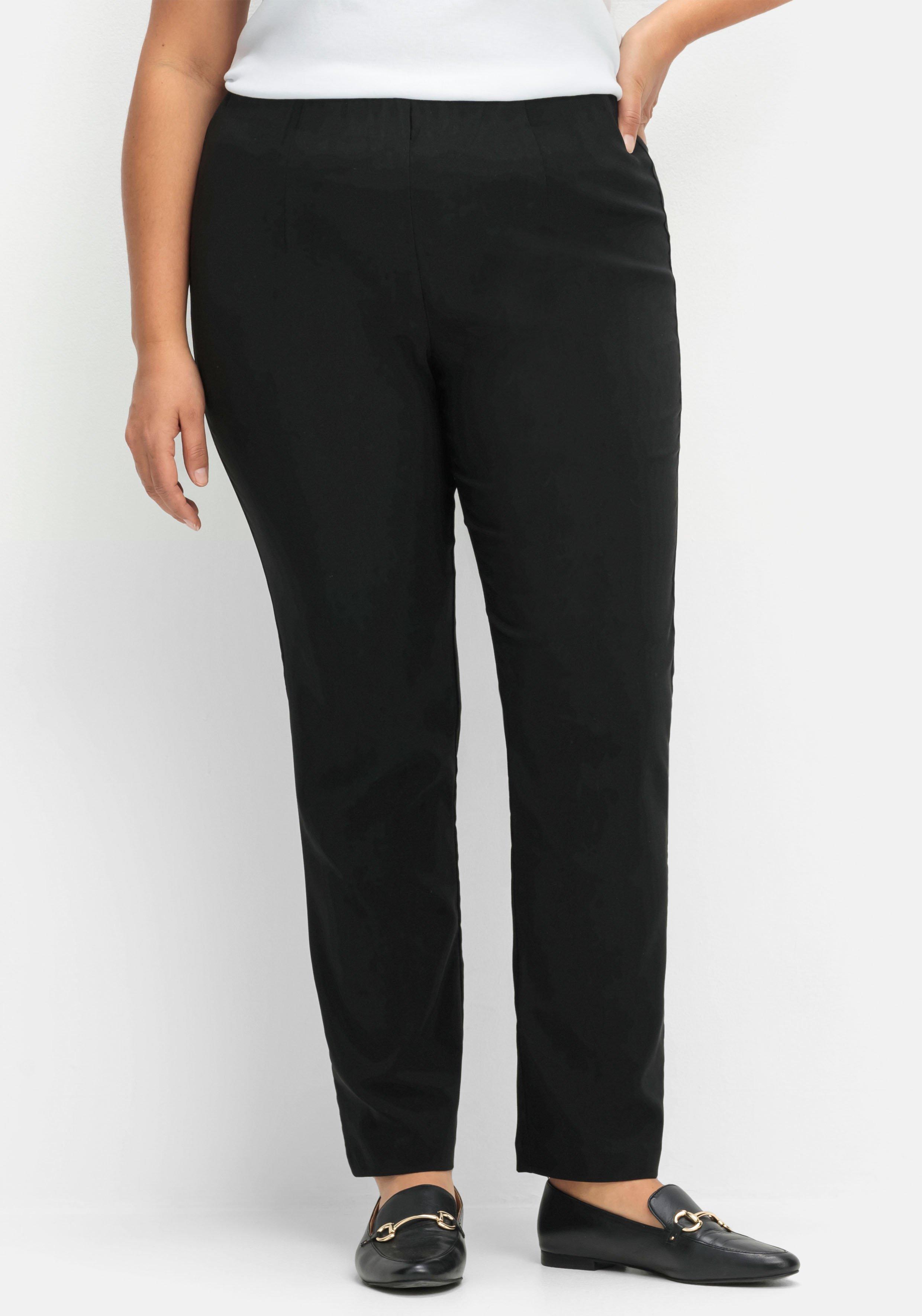Stretchhose mit innenliegendem Gummizugbund