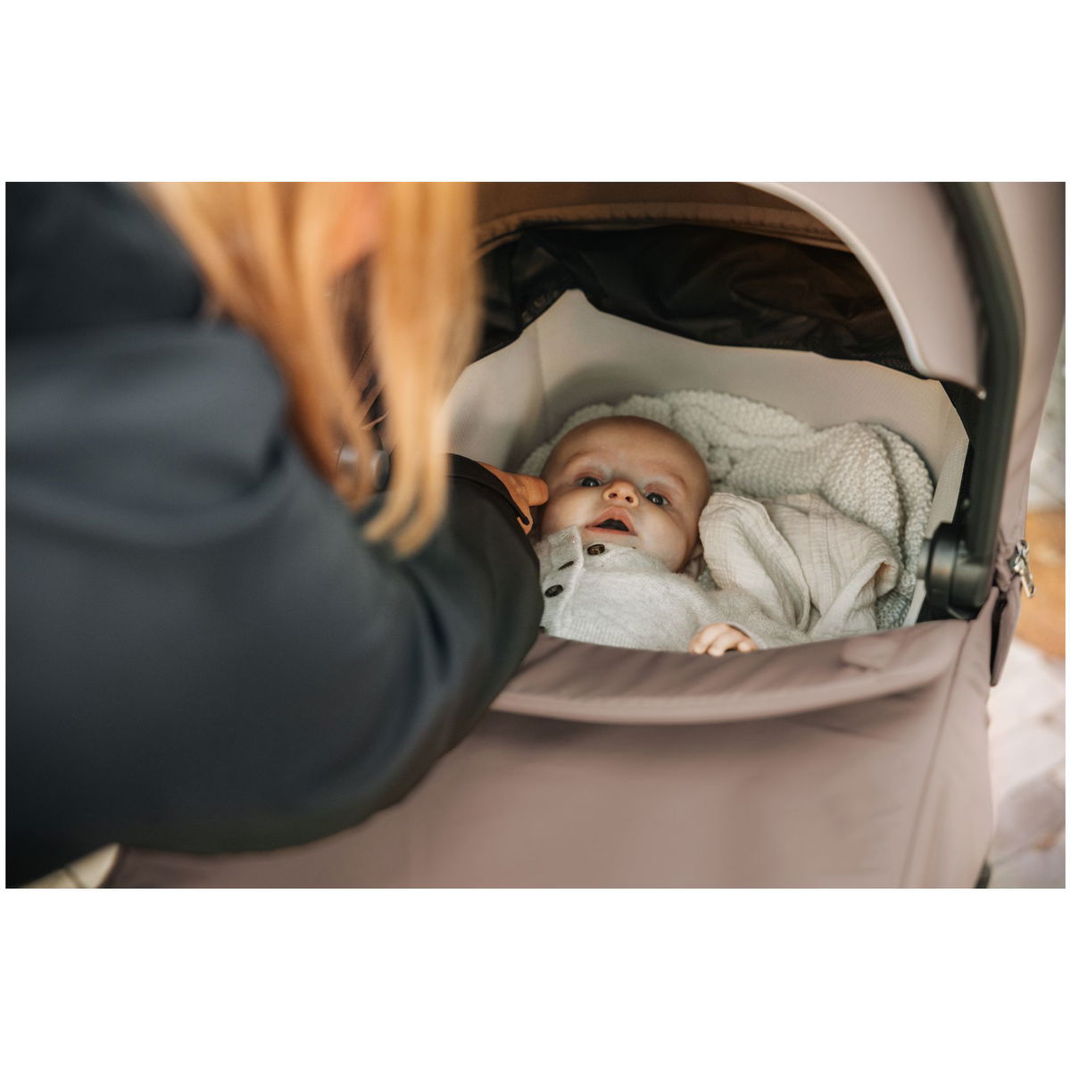 THULETHULE   Urban Glide und Spring Bassinet tinted taupe