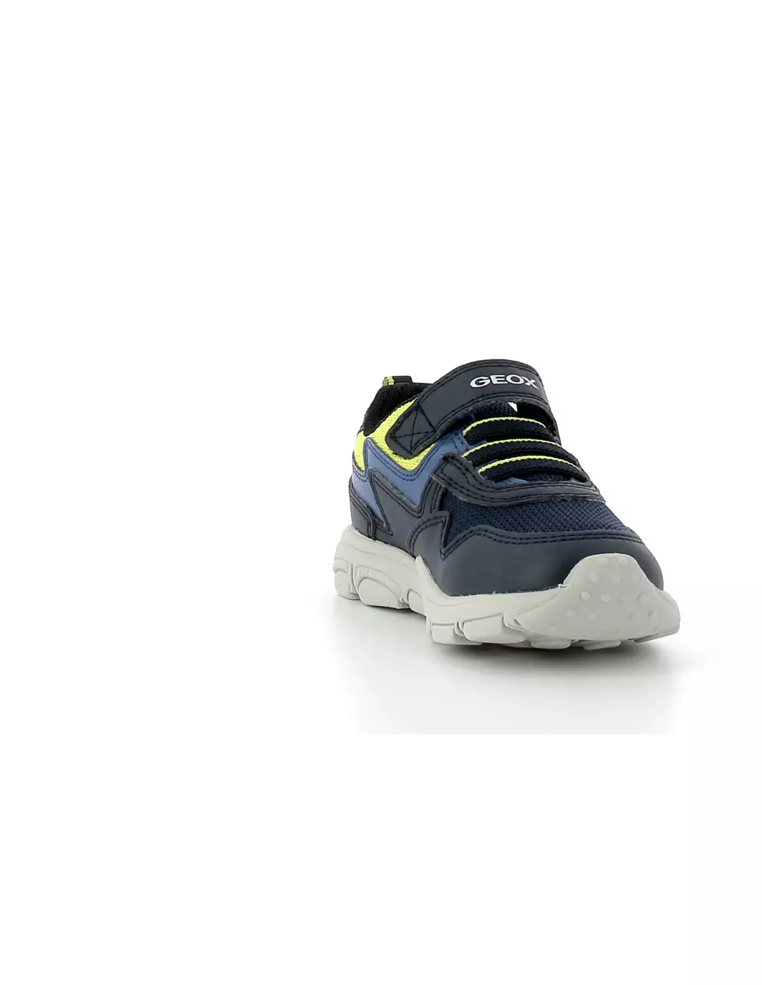 GEOX NEW TORQUE BOY - Baskets Navylime