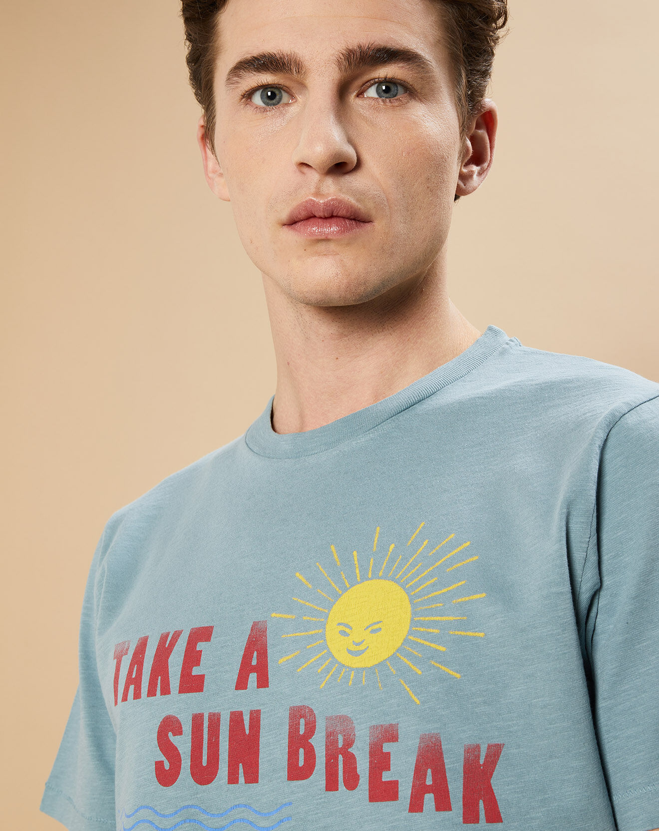 Hartford T-Shirt Tee Sun Break oyster