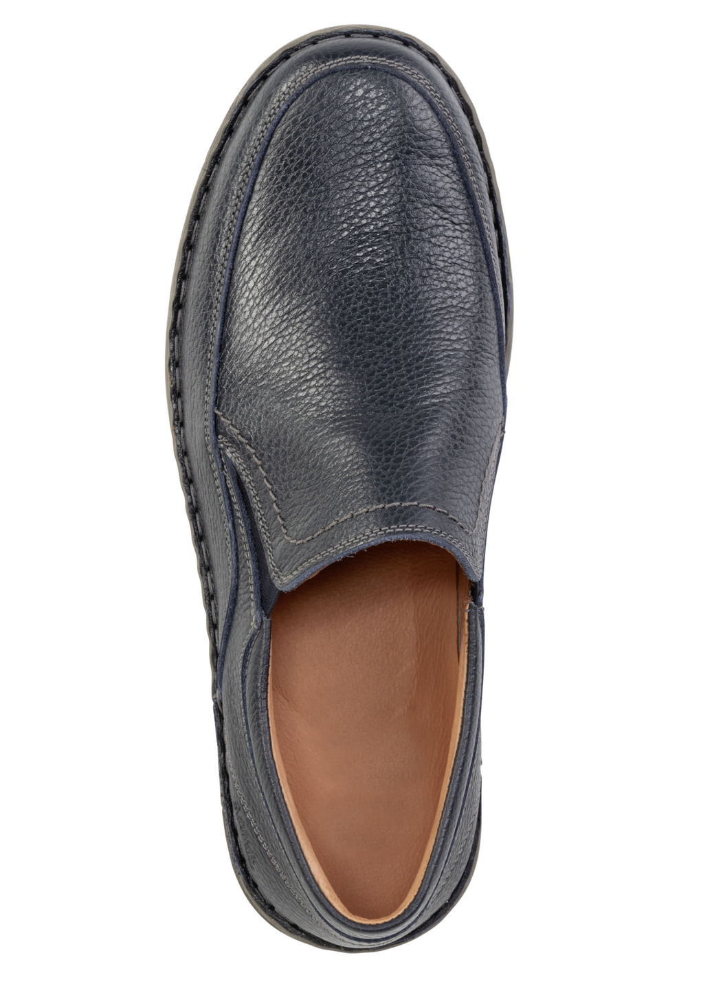 GINO GALANTE Slipper aus genarbtem Nappaleder