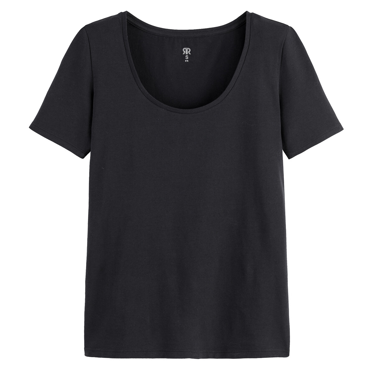 COLEÇÃO LA REDOUTE<br>Camiseta com gola redonda e mangas curtas