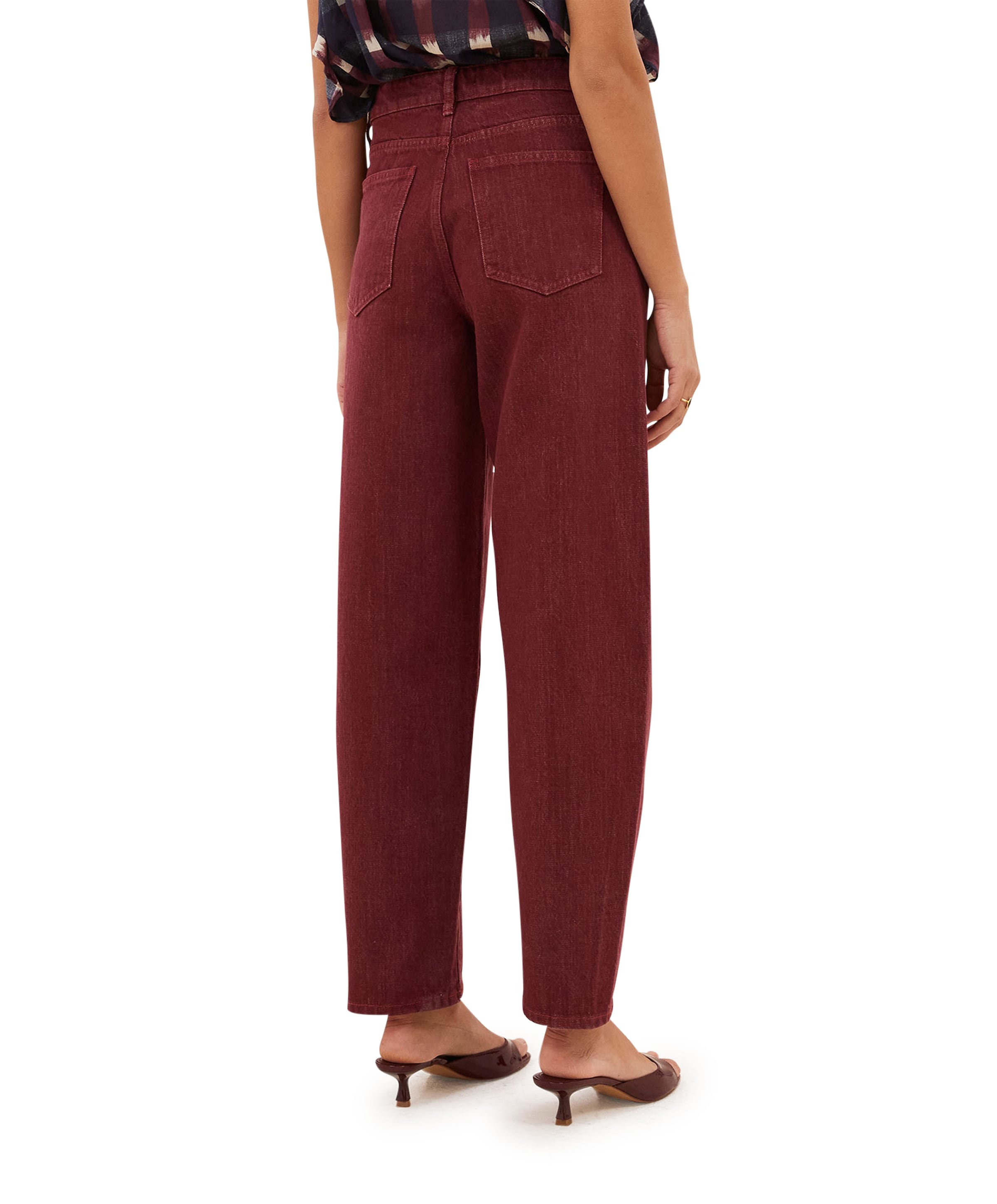 by-bar begum wine dames jeans bordeaux