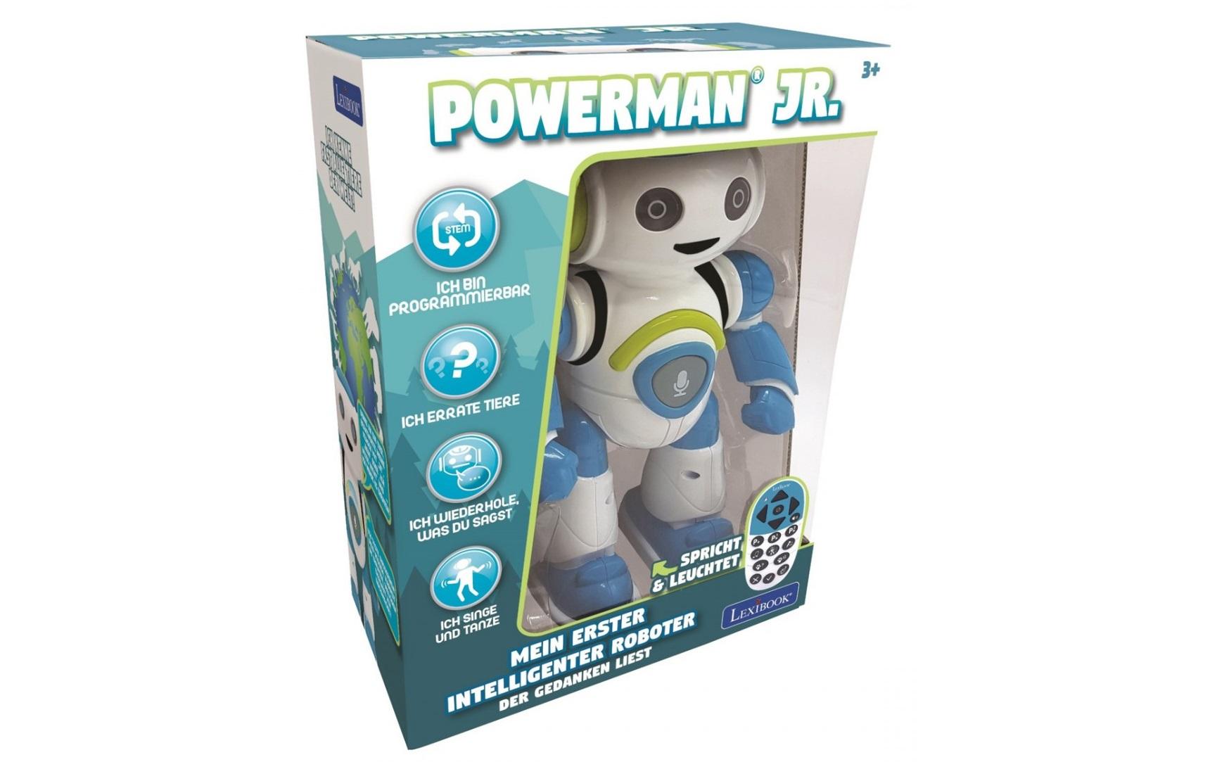 Roboter Powerman Junior -DE-Interaktiver Roboter mit Fernbedienung