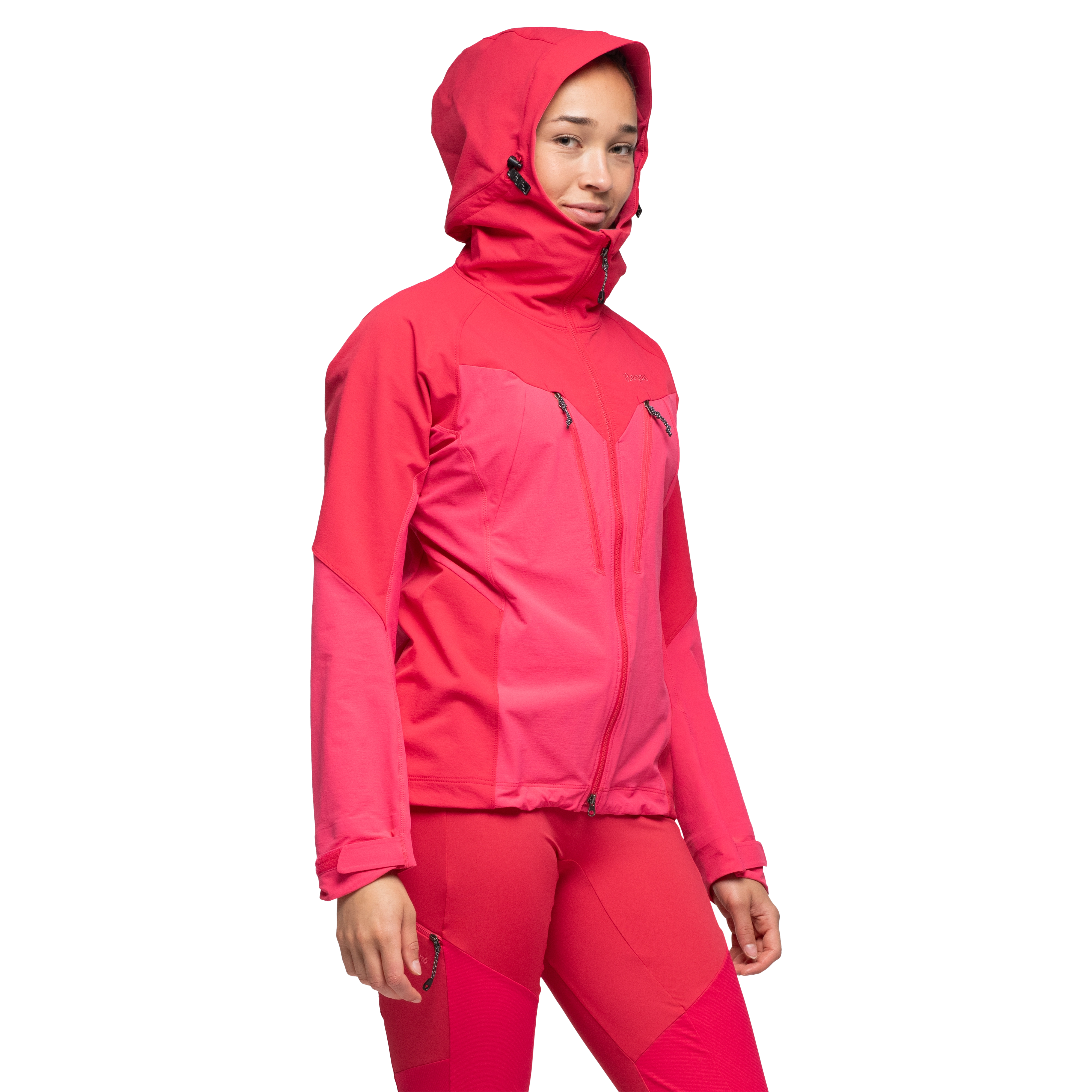 Tind Softshell Jacket Women Light Alpine Rose / Alpine Rose