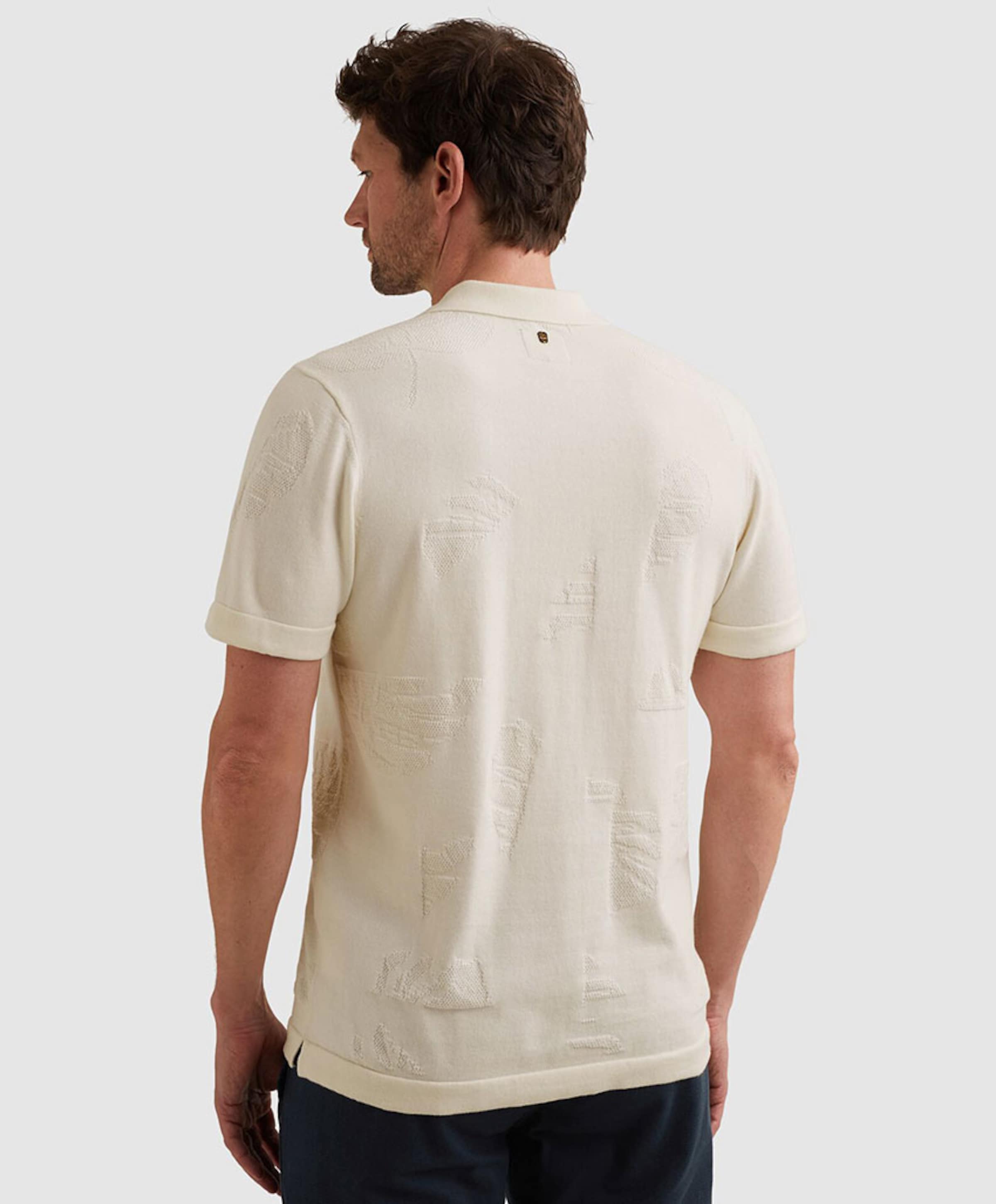 PME Legend Heren polo ecru