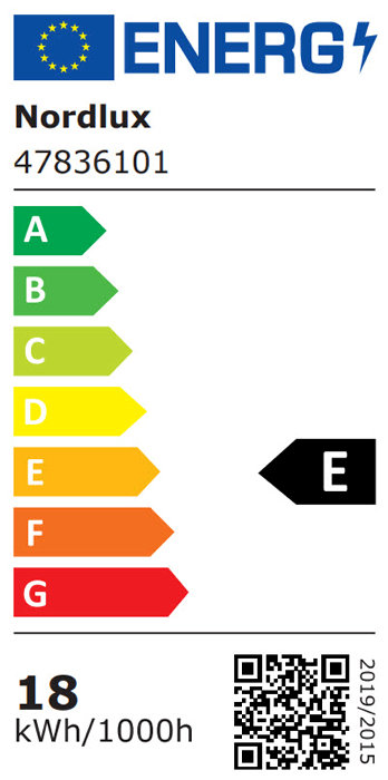 Nordlux Arlington loftarmatur inkl. 18 W LED-pære