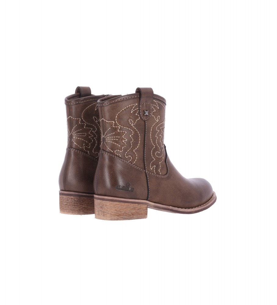 Botas infantis Chika10 Lisy 17 marrons