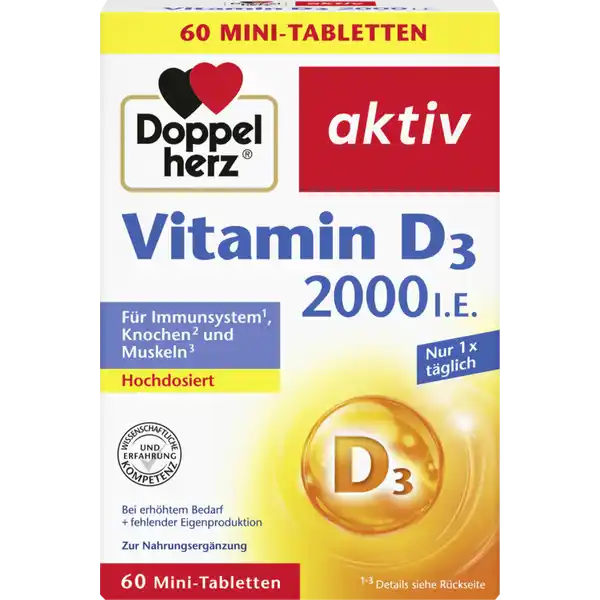 Vitamin D3 Mini-Tabletten