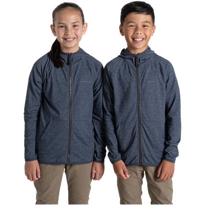Craghoppers NosiLife Frey  Insektsavvisende Hettegenser, Blue Navy Marl