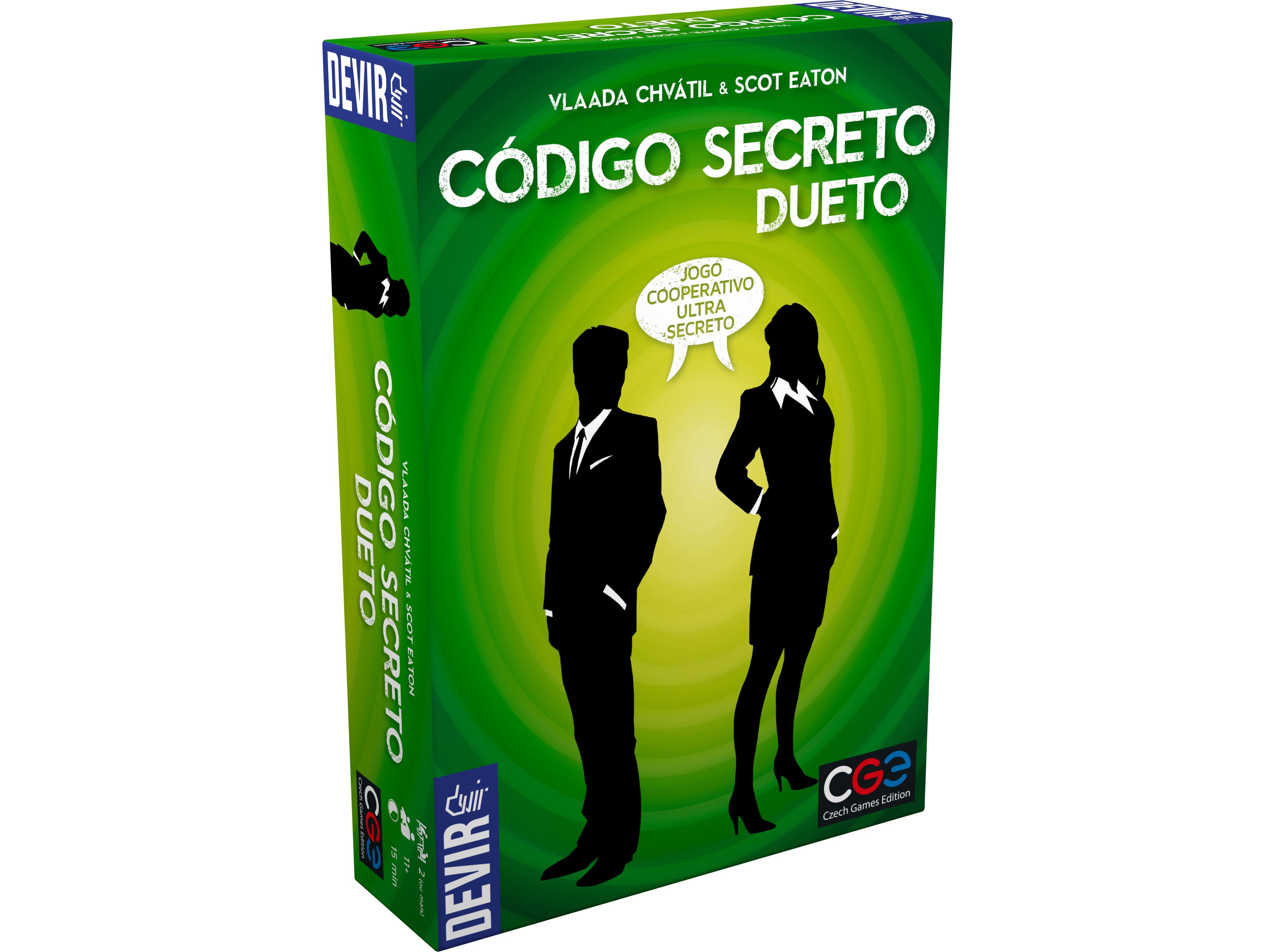 JOGO CÓDIGO SECRETO DEVIR DUETO TABULEIRO