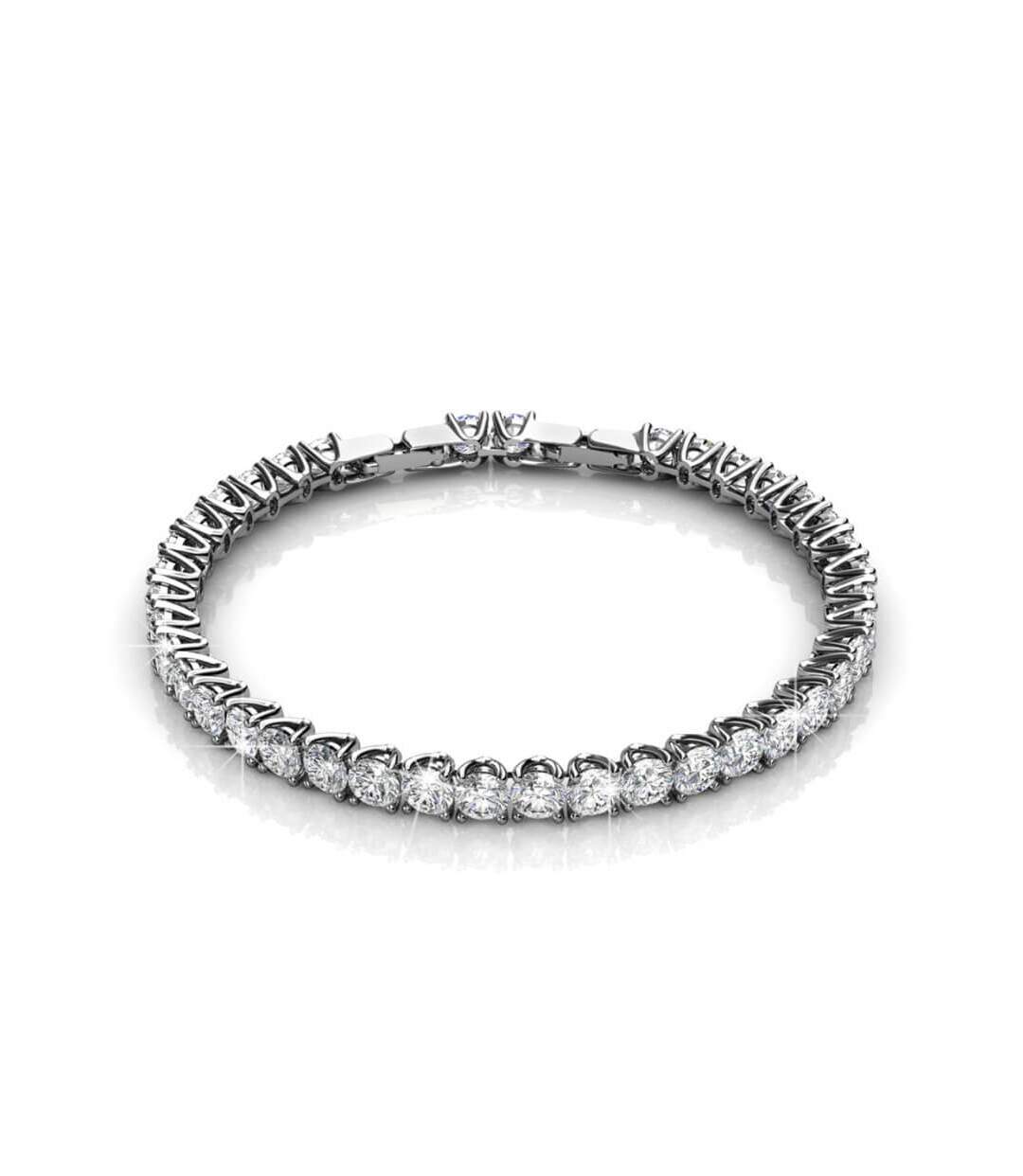 Bracelet Venus - Argenté et Cristal