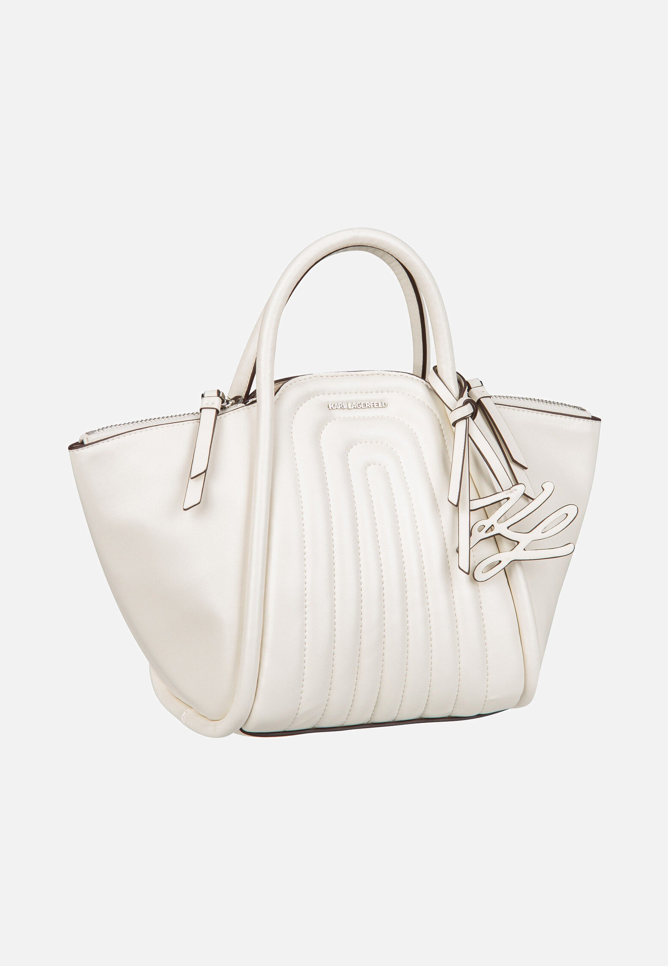 K/Wellen Tote 30260 Off White - Henkeltasche