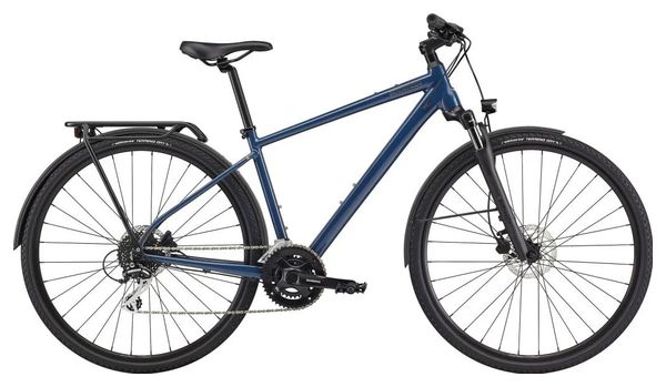 VTC Cannondale Quick CX EQ Shimano Acera/Altus 8V 700 mm Bleu Abyss