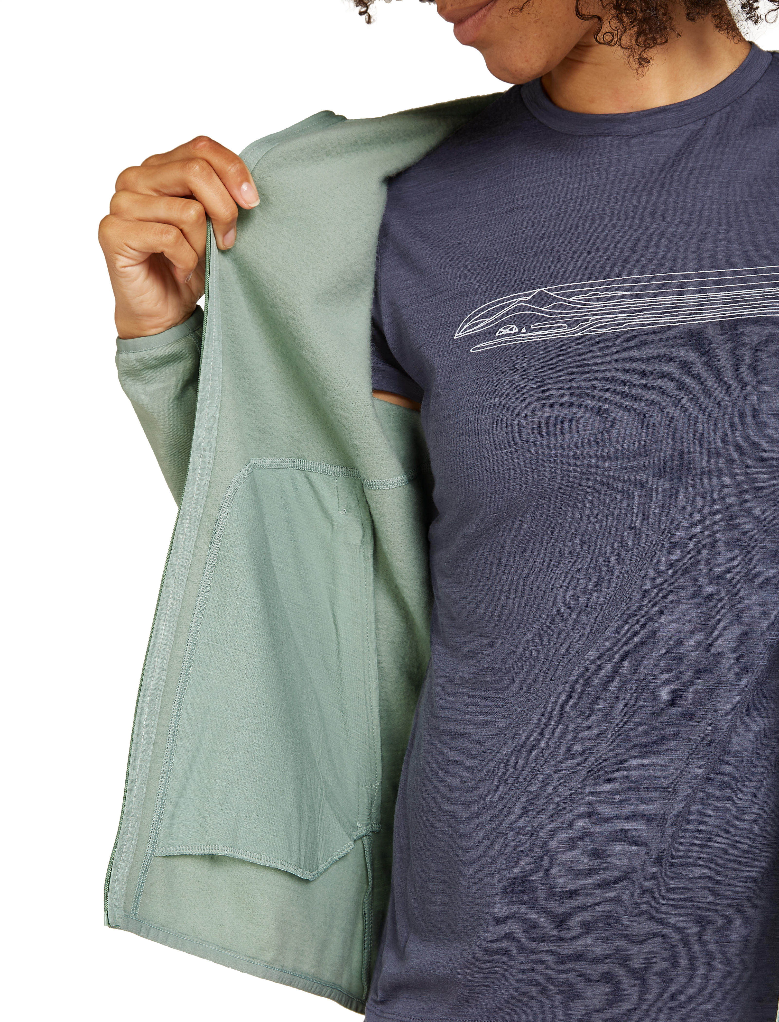 W Merino 560 Realfleece Elemental II LS ZH